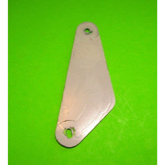 Monopoly Original 2001 Pinball Machine Plastic Slingshot Left Side Only - Picture 2 of 2